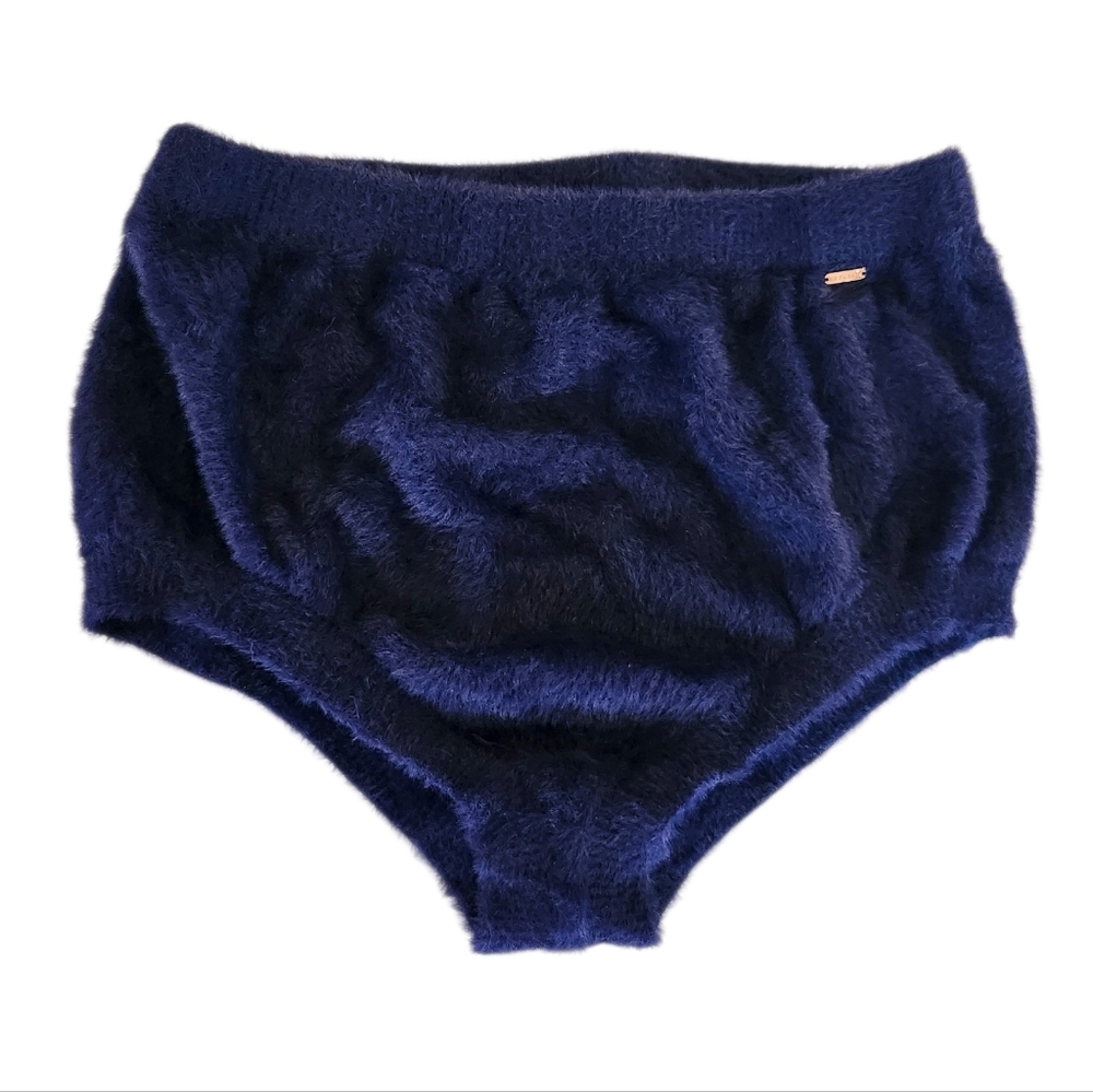 Savage X Fenty Fluff It Up Booty Shorts - Navy - Women's Size 2X